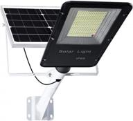 szyoumy 200w solar street light: мощная солнечная панель для наружного освещения дорог логотип