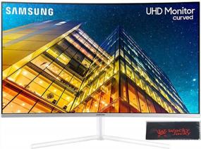 img 1 attached to SAMSUNG 3840X2160 Computer Border Less LU32R591CWNXZA 31.5", 3-Side Narrow Bezel,