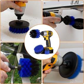 img 2 attached to 🚗 37 Pcs Polishing Pads Kit: 3 Inch Drill Buffing Pad for Car Polishing, Waxing, Sealing Glaze – Ultimate Car Detailing Kit for All Surfaces