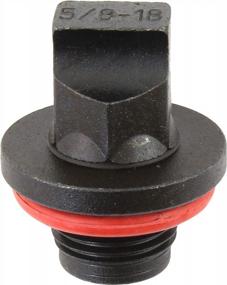 img 3 attached to 4LIFETIMELINES 5/8-20 Black Oxide Coated Steel Oil Drain Plug, 14Mm Hex, High-Temp Gasket Included
