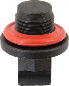 img 2 attached to 4LIFETIMELINES 5/8-20 Black Oxide Coated Steel Oil Drain Plug, 14Mm Hex, High-Temp Gasket Included