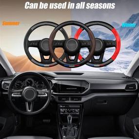 img 3 attached to Аксессуары Blazeray Steering Breathable Anti Slip для салона