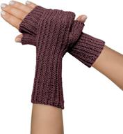 🧤 tinkuy peru peruvian alpaca fingerless handwear - gloves & mittens for men logo