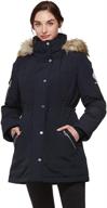 universo womens jacket removable winter women's clothing : coats, jackets & vests logo