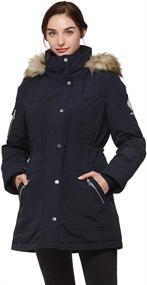 img 4 attached to Universo Womens Jacket Removable Winter Women's Clothing : Coats, Jackets & Vests