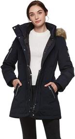 img 3 attached to Universo Womens Jacket Removable Winter Women's Clothing : Coats, Jackets & Vests