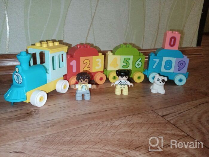 img 1 attached to 🚂 LEGO DUPLO My First Number Train - Learn Counting with 10954 Building Toy; Introduction of Numbers; New 2021 (23 Pieces) review by Ada Smyk ᠌
