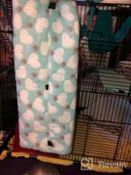 img 1 attached to Cozy Ferret Hammock Toy Set For Small Pets - Perfect Rat Cage Accessories And Warm Bed For Guinea Pigs, Hamsters, And Chinchillas With Hanging Tunnel review by Aaron Ethridge