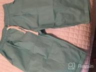 img 1 attached to Stay Comfortable And Stylish With CHARTOU Women'S Elastic Waist Bermuda Shorts review by Rebecca Bright
