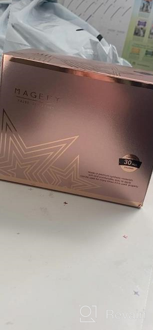 img 1 attached to Get Glamorous With MAGEFY 30 Pairs Of Soft Faux Mink Lashes In 10 Styles: Wholesale Bulk Pack With Glitter Boxes And Organza Bags review by Tyrell Rike