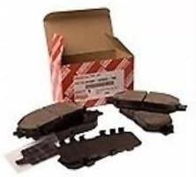 img 1 attached to 🔥 High-Quality TOYOTA Genuine Front Disc Brake Pad Kit for Optimal Performance