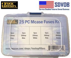 img 3 attached to 🚗 Truck Upfitters 34 pc Automotive MCASE Compatible Mini Box Shaped Cartridge Fuse Kit: Heavy Duty Nylon Fuses for Foreign and Domestic Cars, Trucks, and SUVs - Quality Upgrade!