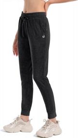 img 3 attached to Cotton Joggers For Women: HARTPOR Ladies Sweatpants With Pockets For Yoga, Lounge, Athleisure And Running