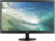 🖥️ aoc e2070swhn energystar certified refurbished 49.5" monitor, 1600x900p, wall mountable, tilt adjustment, anti-glare coating logo