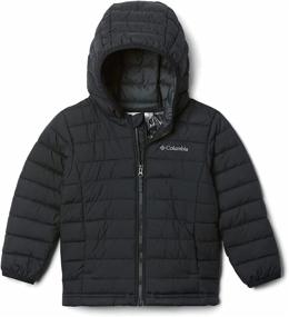 img 4 attached to 🧥 Columbia Powder Hooded Winter Repellent Boys' Apparel – Jackets & Coats