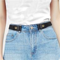 👗 elastic invisible whippy women's belt with buckle stretch - essential accessory logo