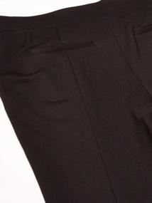 img 2 attached to 👖 Rafaella Plus-Size Ponte Slim Leg Pants with Comfort Fit