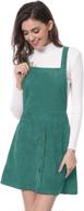 👗 allegra women's corduroy pinafore overall for women's clothing - dresses логотип