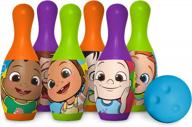 cocomelon kids bowling set - fun for the whole family from hedstrom! logo