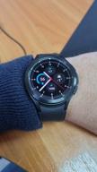 картинка 1 прикреплена к отзыву SAMSUNG Galaxy Watch 3 - 45 мм Смарт-часы с расширенным мониторингом здоровья 🕰️ и отслеживанием фитнеса, GPS, Bluetooth и долговременным аккумулятором - Мистический черный (разблокированный LTE, версия для США) от Bima ᠌