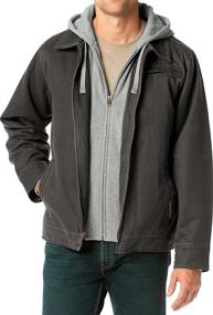 img 1 attached to Stay Warm And Stylish With Legendary Whitetails Men'S Rugged Full Zip Dakota Jacket