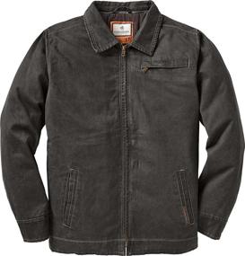 img 2 attached to Stay Warm And Stylish With Legendary Whitetails Men'S Rugged Full Zip Dakota Jacket