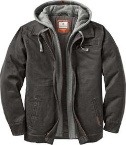 img 4 attached to Stay Warm And Stylish With Legendary Whitetails Men'S Rugged Full Zip Dakota Jacket