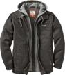 stay warm and stylish with legendary whitetails men's rugged full zip dakota jacket logo