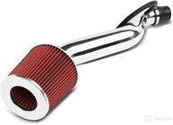 🚀 enhance performance with dna motoring itk-0065-rd red air intake+filter system for 88-91 honda civic/crx логотип