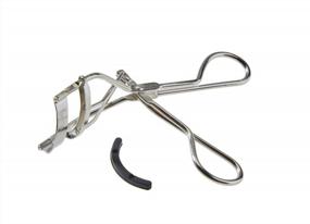 img 1 attached to Mehaz Professional Chrome Eyelash Curler 9Mc0402 - Get Perfectly Curled Lashes!