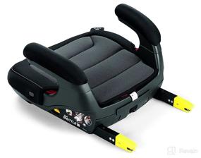 img 3 attached to Peg Perego Viaggio Shuttle Booster Car Seat - Made in Italy - Licorice Black - 40 to 120 lbs Capacity