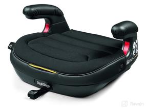 img 4 attached to Peg Perego Viaggio Shuttle Booster Car Seat - Made in Italy - Licorice Black - 40 to 120 lbs Capacity