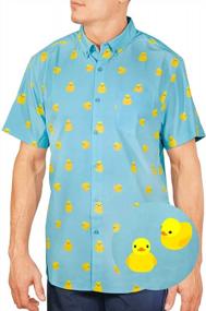 img 4 attached to Men'S Printed Button Down Shirts - Over 45 Novelty Prints In Sizes S-4XL | Visive