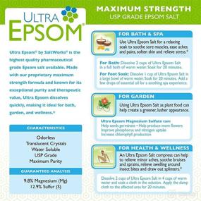 img 2 attached to 🌊 Discover the Benefits of Ultra Epsom Premium Salt Extra for Optimal Relief!