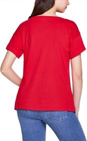 img 3 attached to Atika Women'S Loose Summer T-Shirts: Soft And Casual V-Neck Tops With Pocket