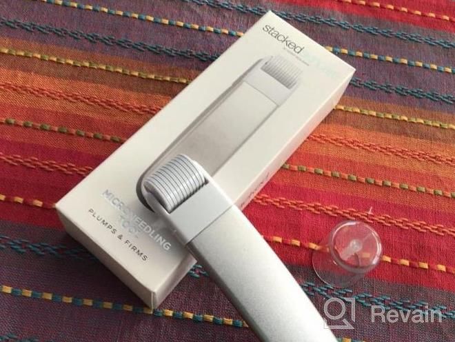 img 1 attached to Microneedling Roller And Hair Removal Tool For Vibrant, Even Skin Complexion - Stacked Skincare 1 Count review by Kazuki Vong
