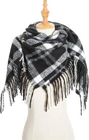 img 1 attached to Wander Agio Womens Infinity Scarves Women's Accessories - Scarves & Wraps