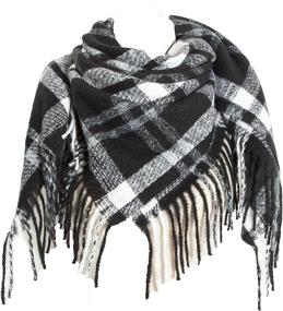 img 3 attached to Wander Agio Womens Infinity Scarves Women's Accessories - Scarves & Wraps