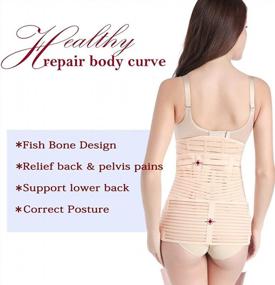 img 1 attached to Get Your Pre-Pregnancy Body Back With SAYFUT Postpartum Girdle 3-In-1 Belt