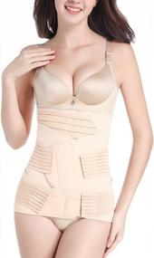 img 4 attached to Get Your Pre-Pregnancy Body Back With SAYFUT Postpartum Girdle 3-In-1 Belt
