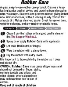img 3 attached to 🔧 16.9oz Natural Satin/Matte Finish Tire Dressing and Protectant – No Tire Shine, Residue-Free, Aircraft Grade Rubber Tire Care Conditioner, Enhanced Performance compared to Automotive Products