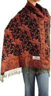 falari women's turquoise pashmina a05: chic accessory for women's scarves & wraps логотип