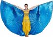 munafie belly dance isis wings with sticks for adult belly dance costume angel wings for halloween carnival performance logo