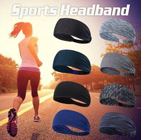 img 3 attached to Stay Comfortable And Stylish With DASUTA Sweatbands For Women And Men