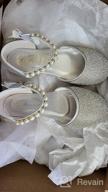 img 1 attached to LFHT Toddler Adorable Wedding Numeric_8 Girls' Shoes review by Cathy Espinoza