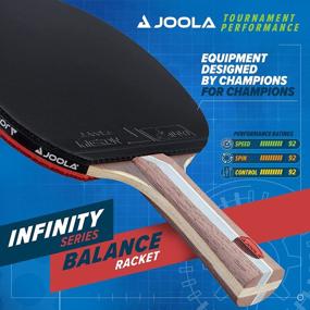 img 3 attached to JOOLA Infinity Balance - Advanced Performance Ping Pong Paddle - Competition Ready - Table Tennis Racket For High-Level Training - Designed To Optimize Spin And Control