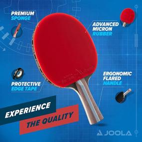 img 2 attached to JOOLA Infinity Balance - Advanced Performance Ping Pong Paddle - Competition Ready - Table Tennis Racket For High-Level Training - Designed To Optimize Spin And Control