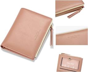 img 1 attached to Wallet Tassel Zipper Handbag Small Pink Women's Handbags & Wallets : Wallets