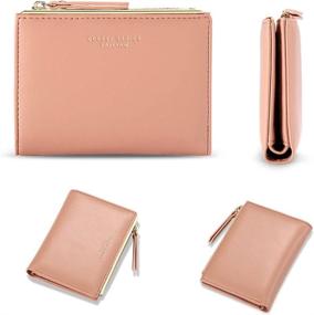 img 2 attached to Wallet Tassel Zipper Handbag Small Pink Women's Handbags & Wallets : Wallets