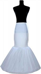 img 3 attached to SISJULY Bridal Petticoat Slip For Mermaid Wedding Dress - Women'S Underskirt For Trumpet Silhouette